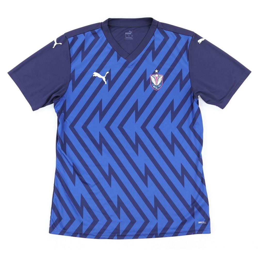 South Georgia Tormenta FC Jersey Mens‎ XL Blue Soccer USL Football Puma DRYCELL